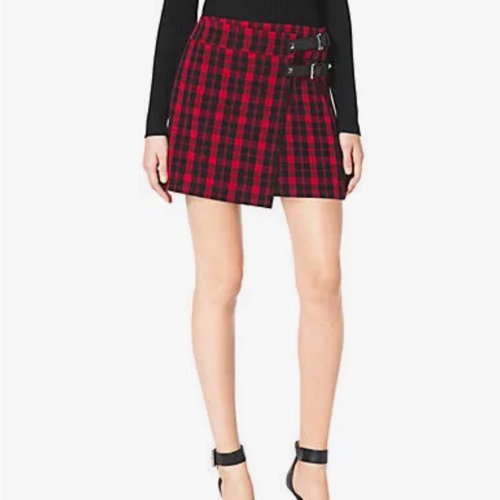 MICHAEL by Michael Kors Plaid Skirt